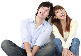 20代の男女 イメージ写真