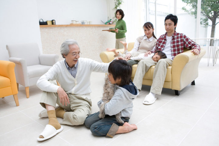 ご家族5名様でご来店